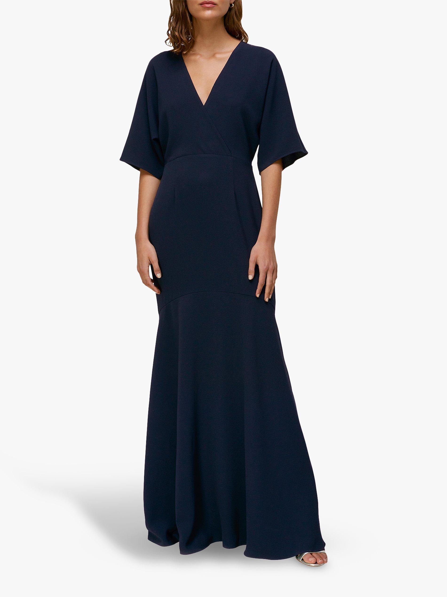 Whistles Jess Maxi Dress, Navy