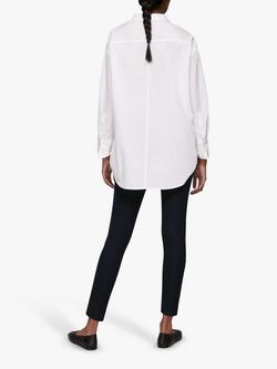 Whistles Super Stretch Trousers - view 2, Navy