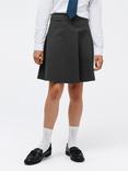 John Lewis Girls' Adjustable Waist Stain Resistant A-Line School Skirt