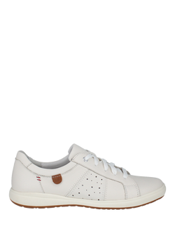 Josef Seibel Caren 01 Low Top Flatform Trainers, White