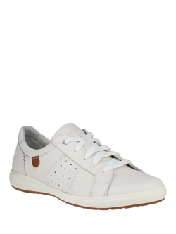 Josef Seibel Caren 01 Low Top Flatform Trainers - view 2, White