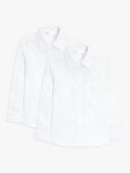 John Lewis Girls' Long Sleeved Blouse 2pk