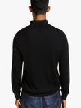 John Lewis Extra Fine Merino Wool Half Zip Jumper