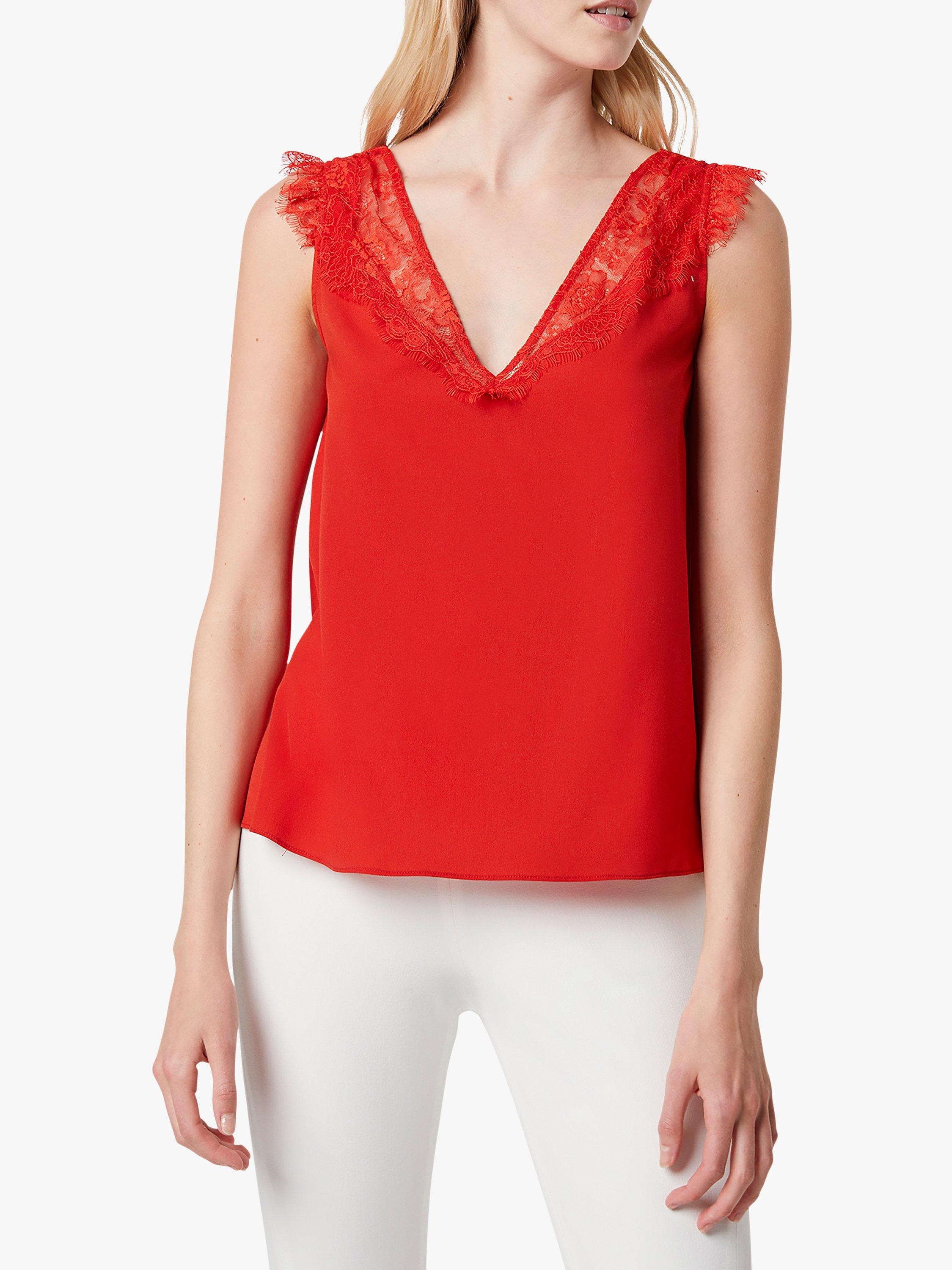 French Connection Chioma Lace Top