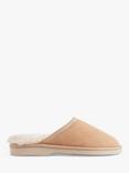 HUSH Sheepskin Scuffs Slippers, Natural