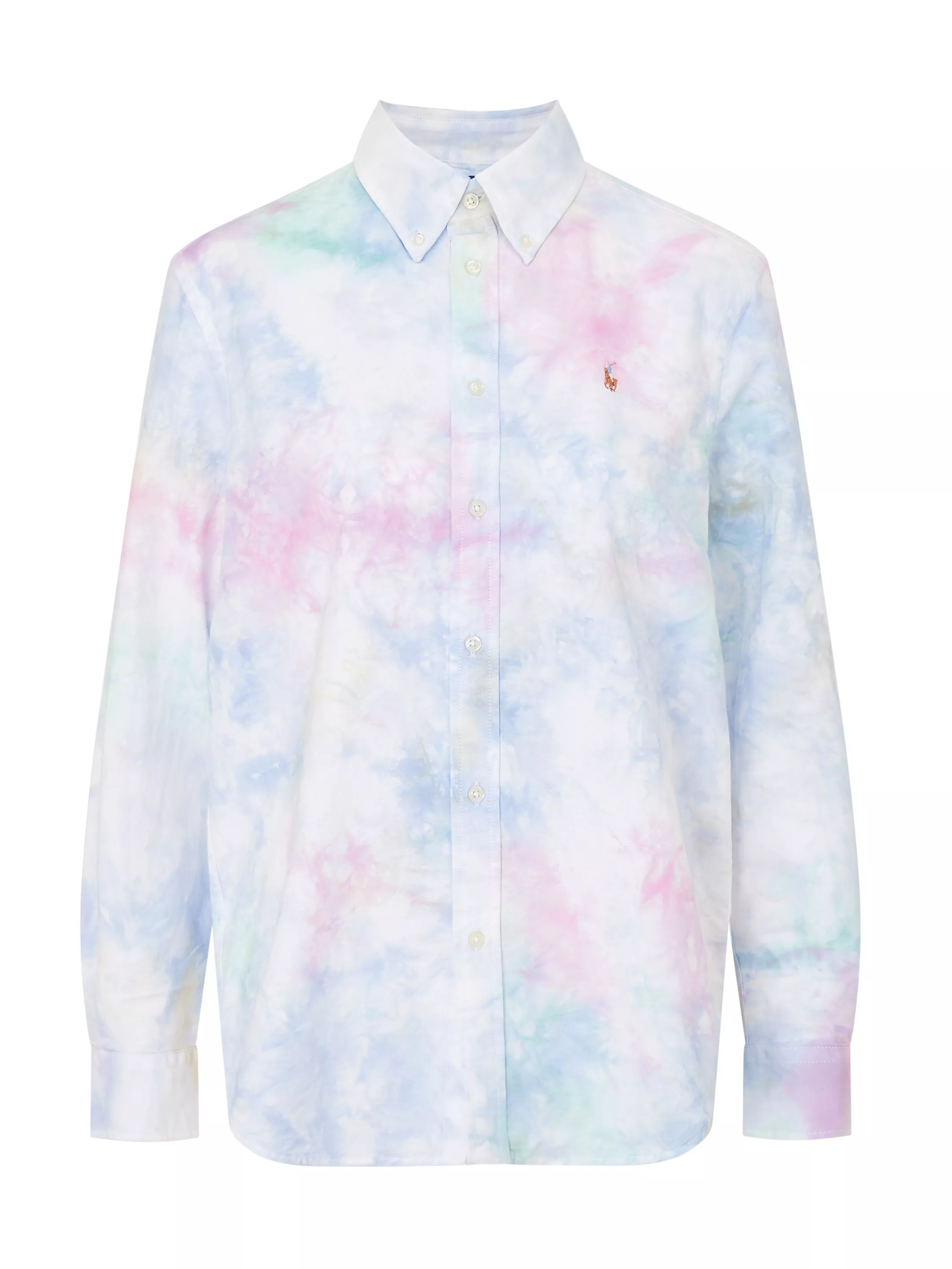 Polo Ralph Lauren Relaxed Tie Dye Shirt White Multi