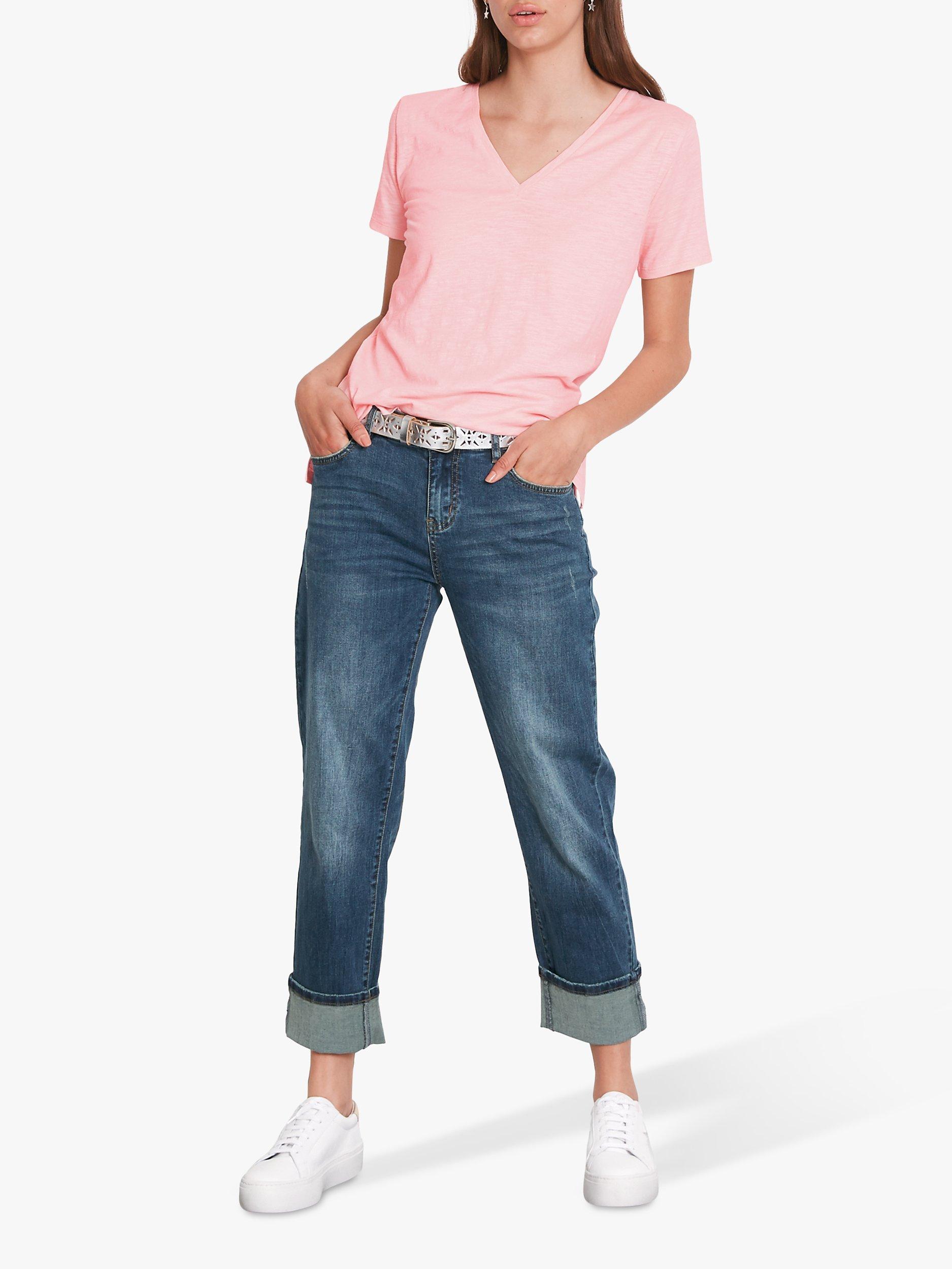 HUSH Cotton Cali Slub V-Neck T-Shirt