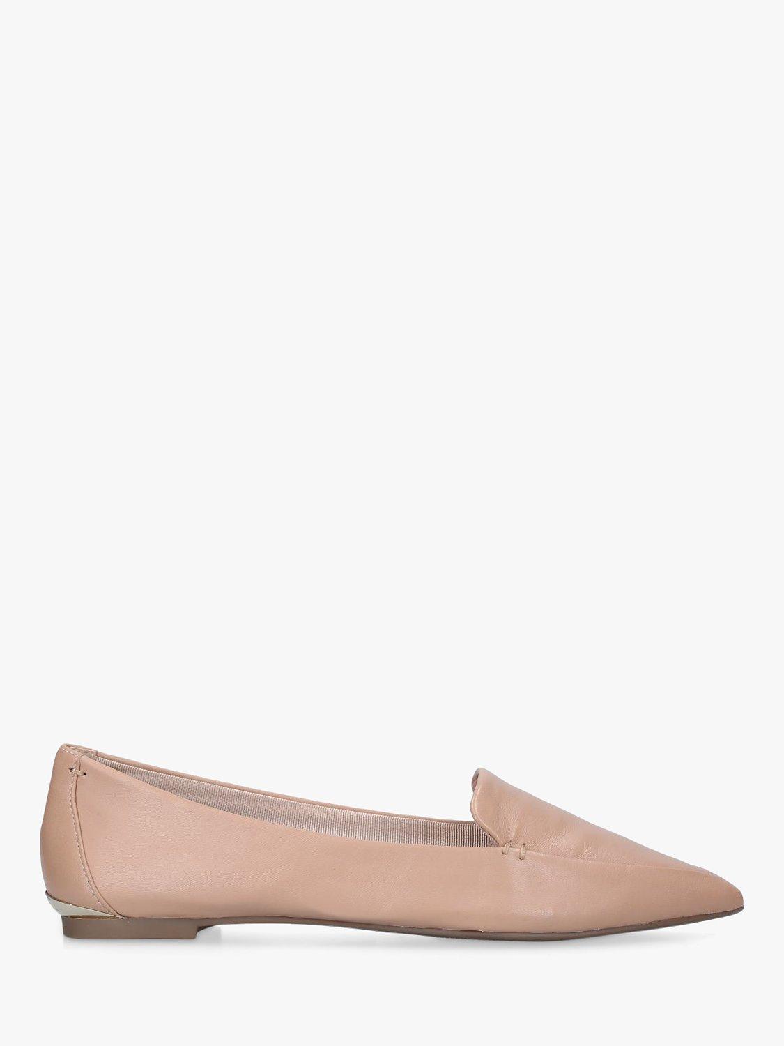 Carvela Land Leather Pointed Toe Ballet Shoes