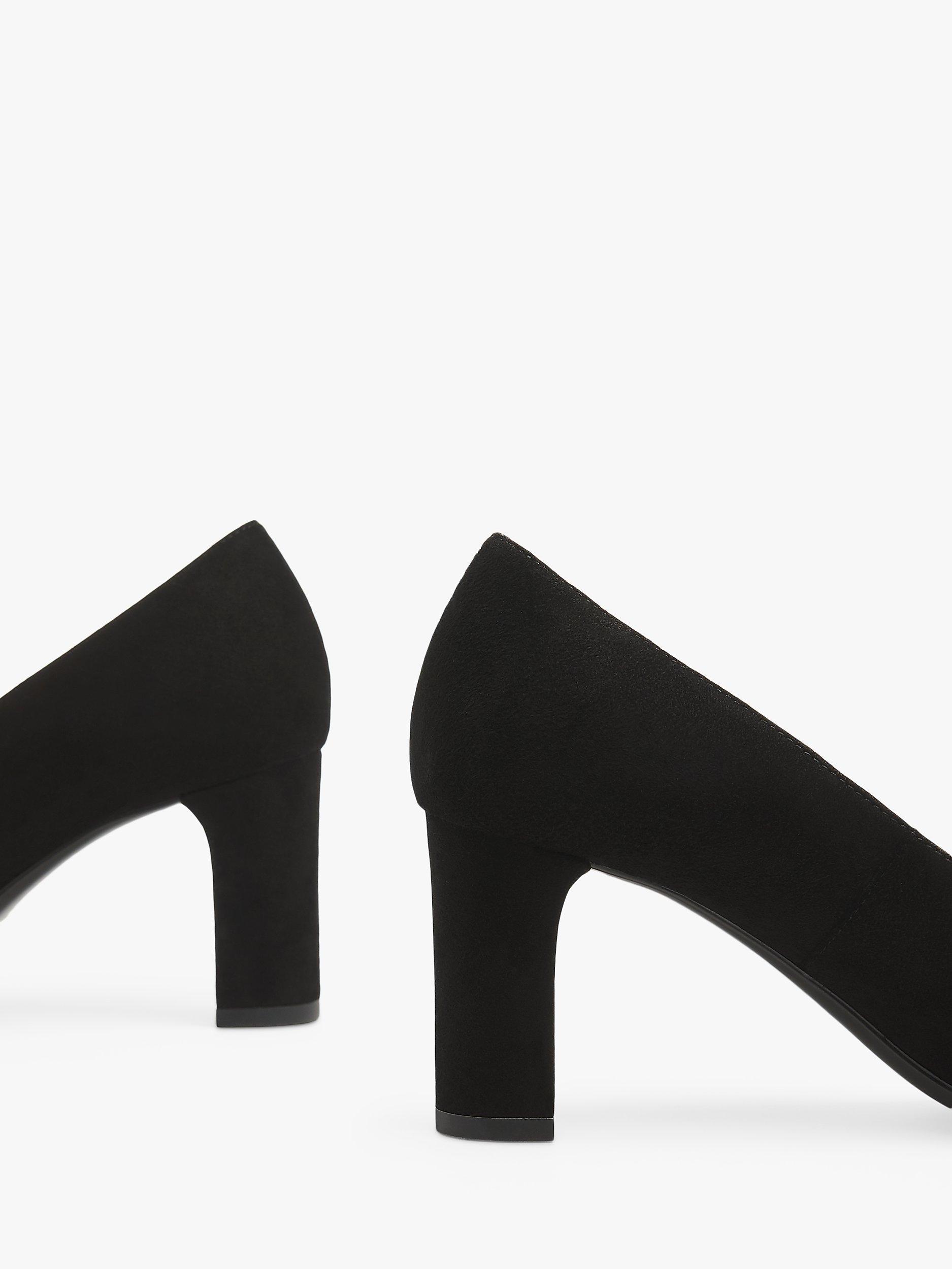 Product image 4 of 4, which shows L.K.Bennett Winola Suede Court Shoes, Black, 7