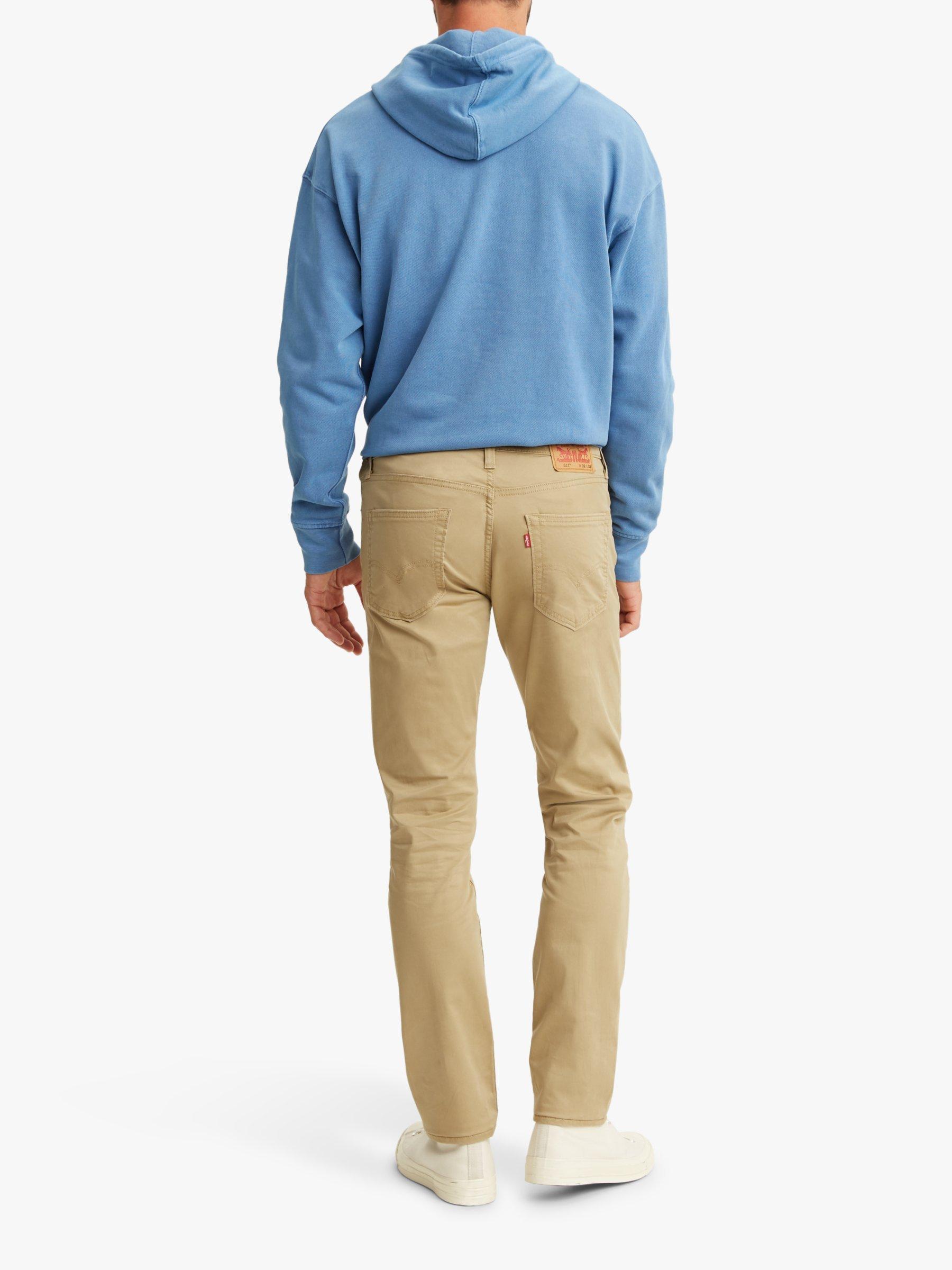 Levi's 511 khaki chinos best sale