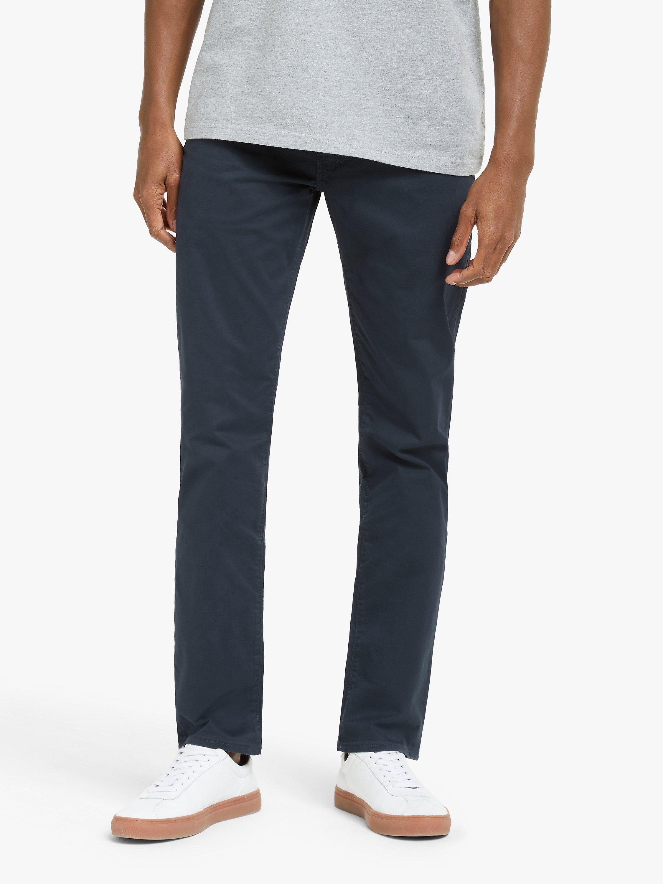 Product image 1 of 6, which shows Levi's 511 Slim Fit Chinos, Baltic Navy Sueded, 30S