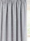 John Lewis Stardust Pencil Pleat Blackout Children's Curtains