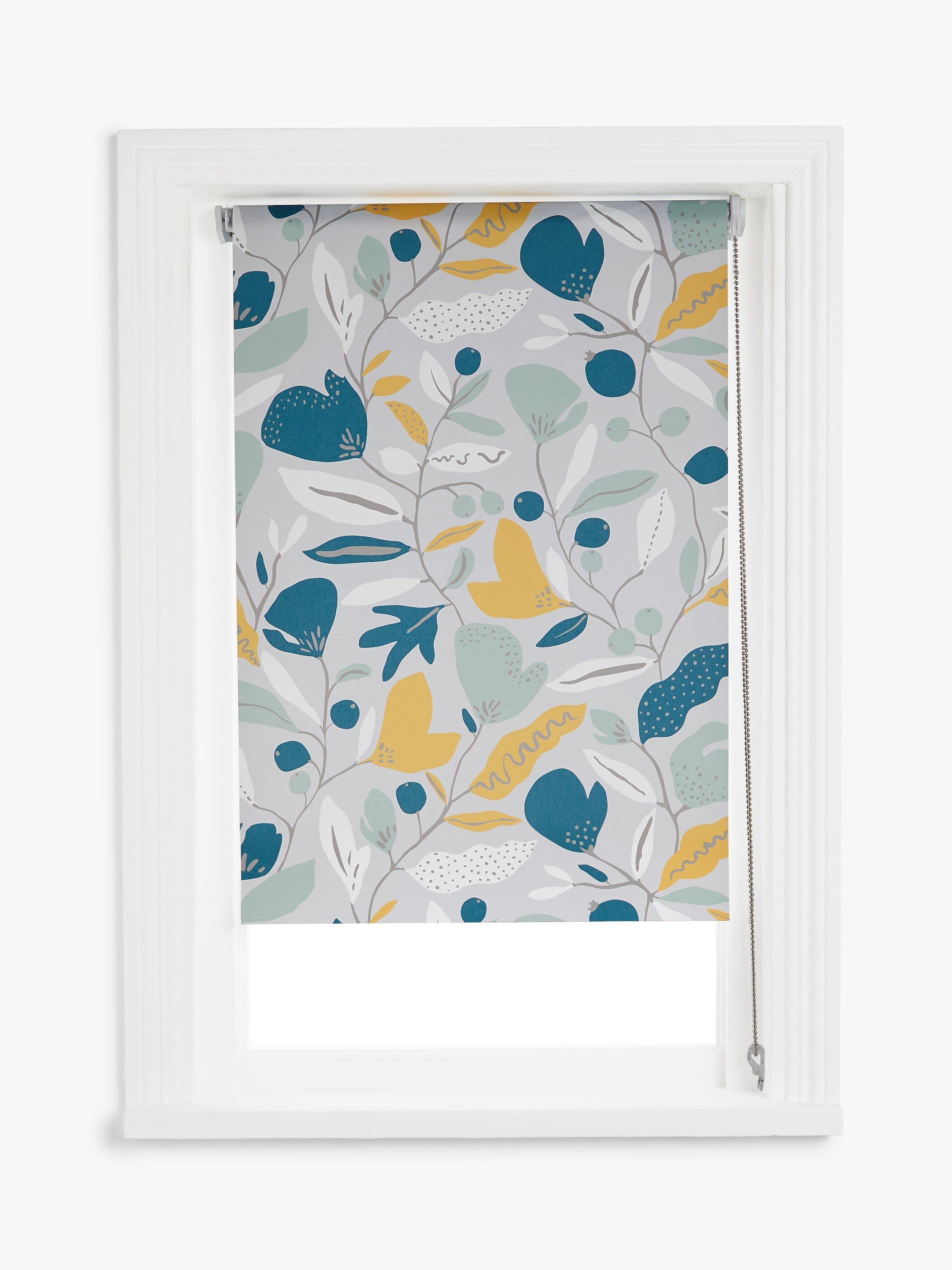 John Lewis & Partners Nora Blackout Roller Blind, Citrine