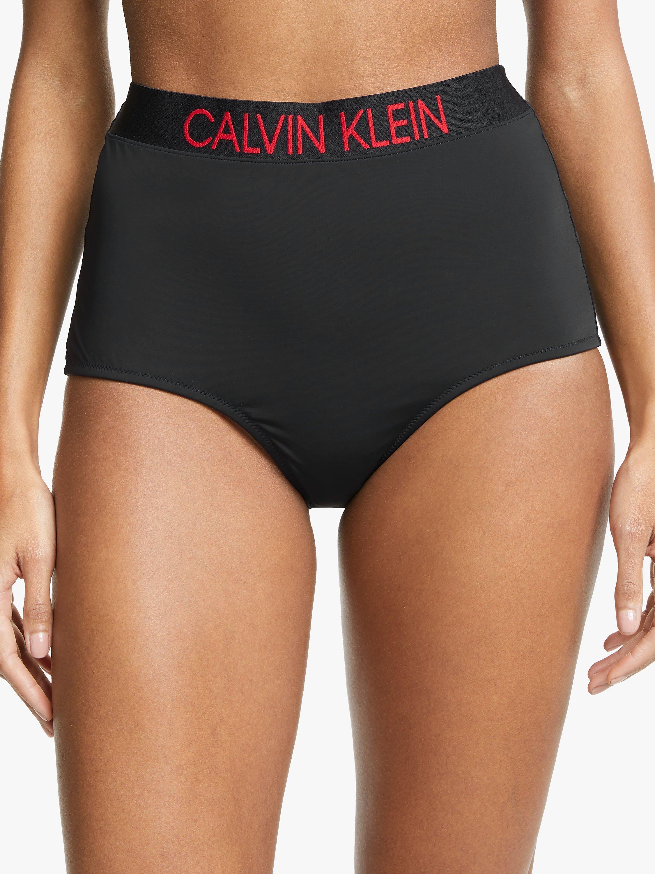 High waisted calvin klein bikini best sale