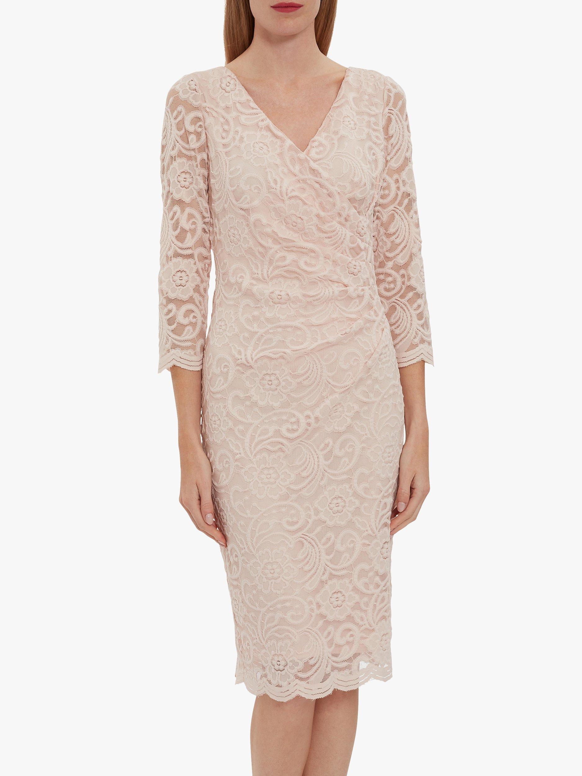 Gina Bacconi Clarinell Lace Midi Dress