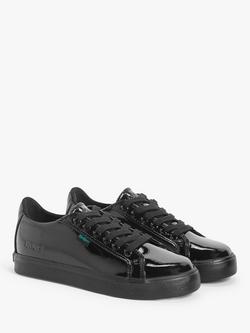 Kickers Kids' Tovni Lacer School Shoes - view 2, Black Patent