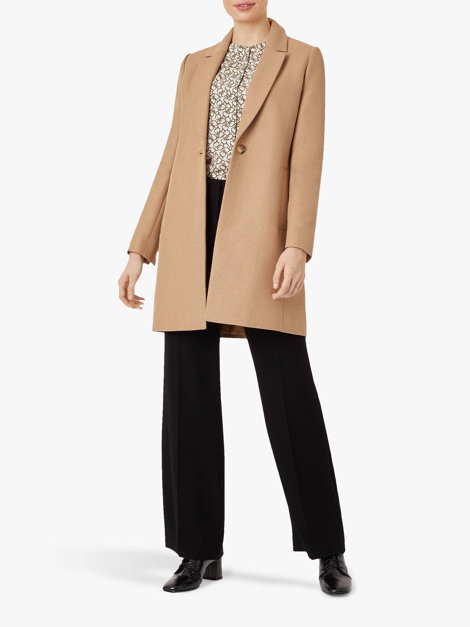 Hobbs Camellia Coat Camel