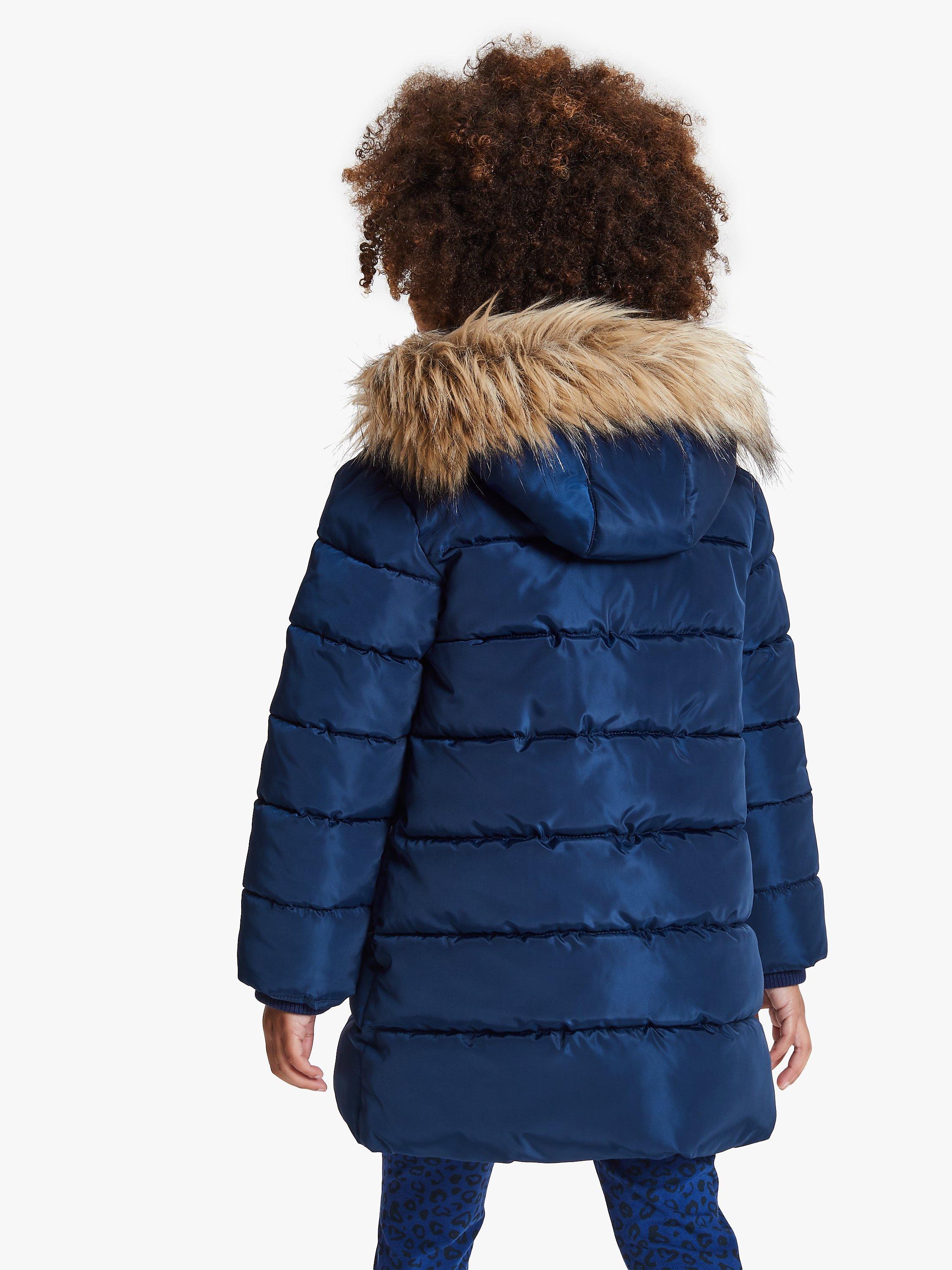 John Lewis Kids Padded Coat Navy