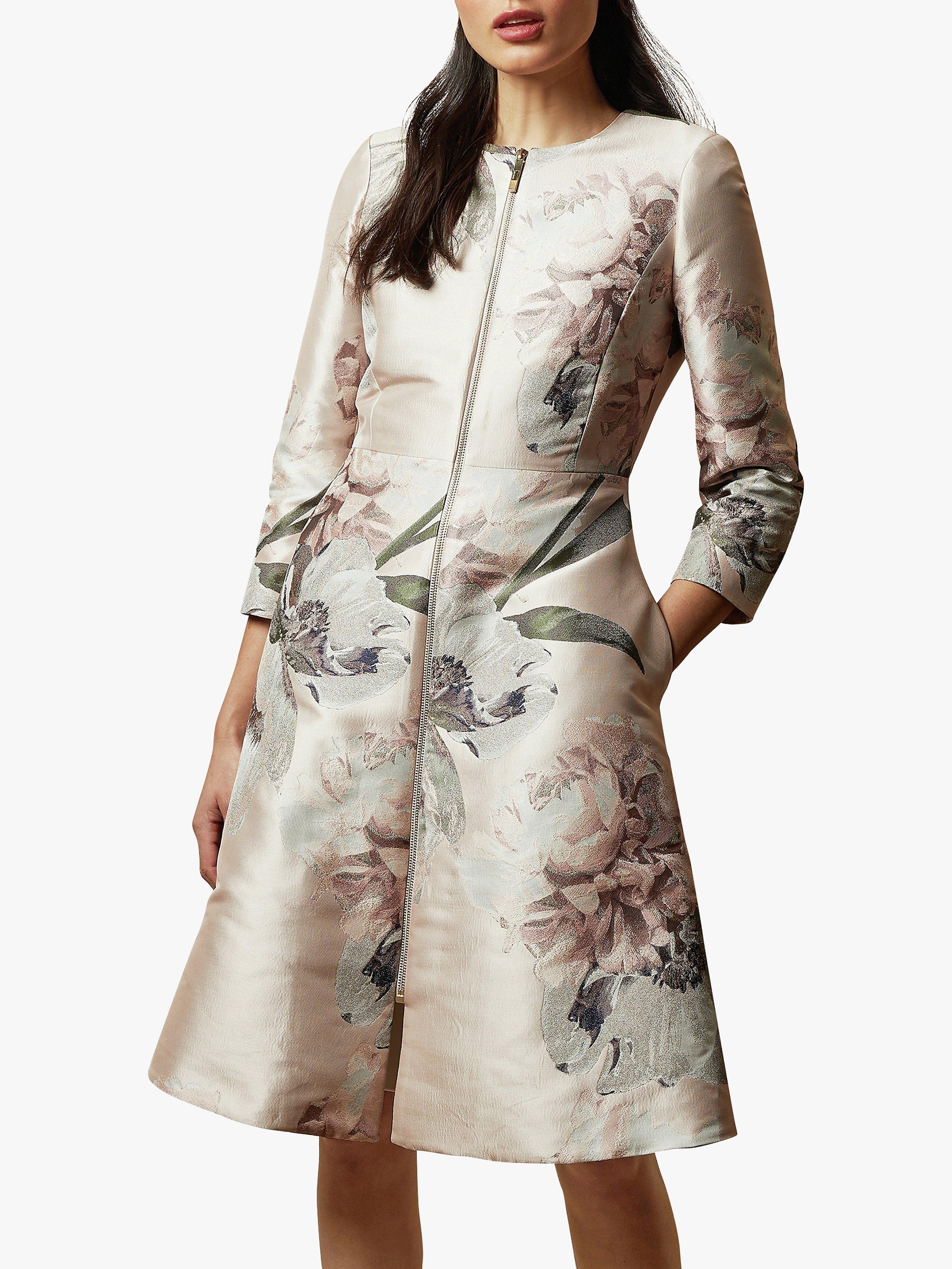 Ted Baker Coniey Floral Jacket, Light Pink