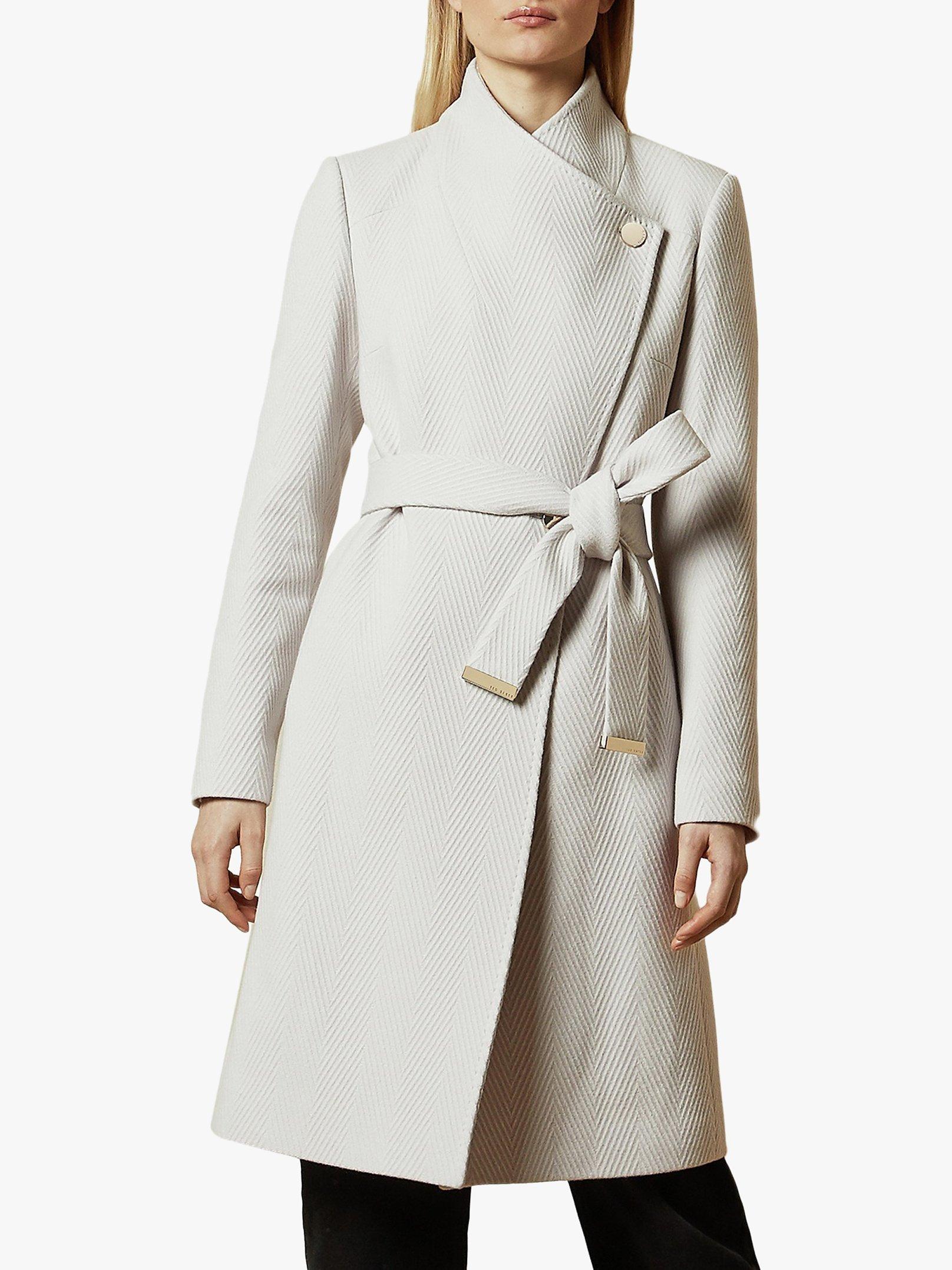 Ted baker cream coat hot sale