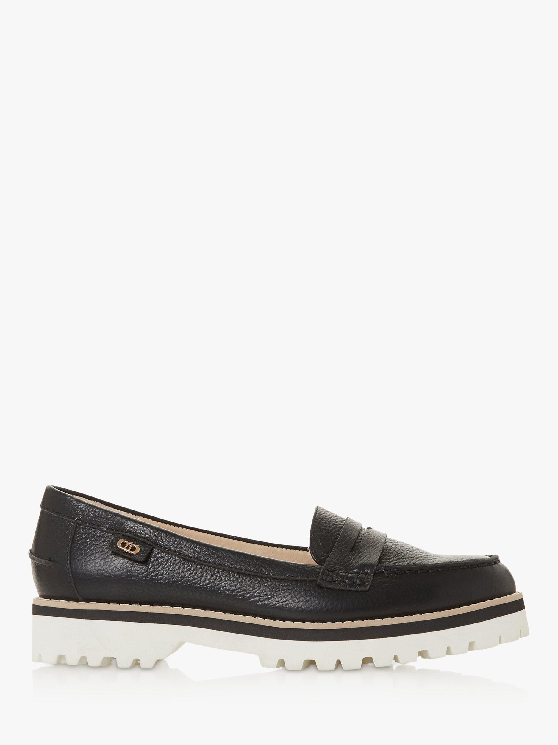 Dune Guinnea Leather Low Heel Loafers