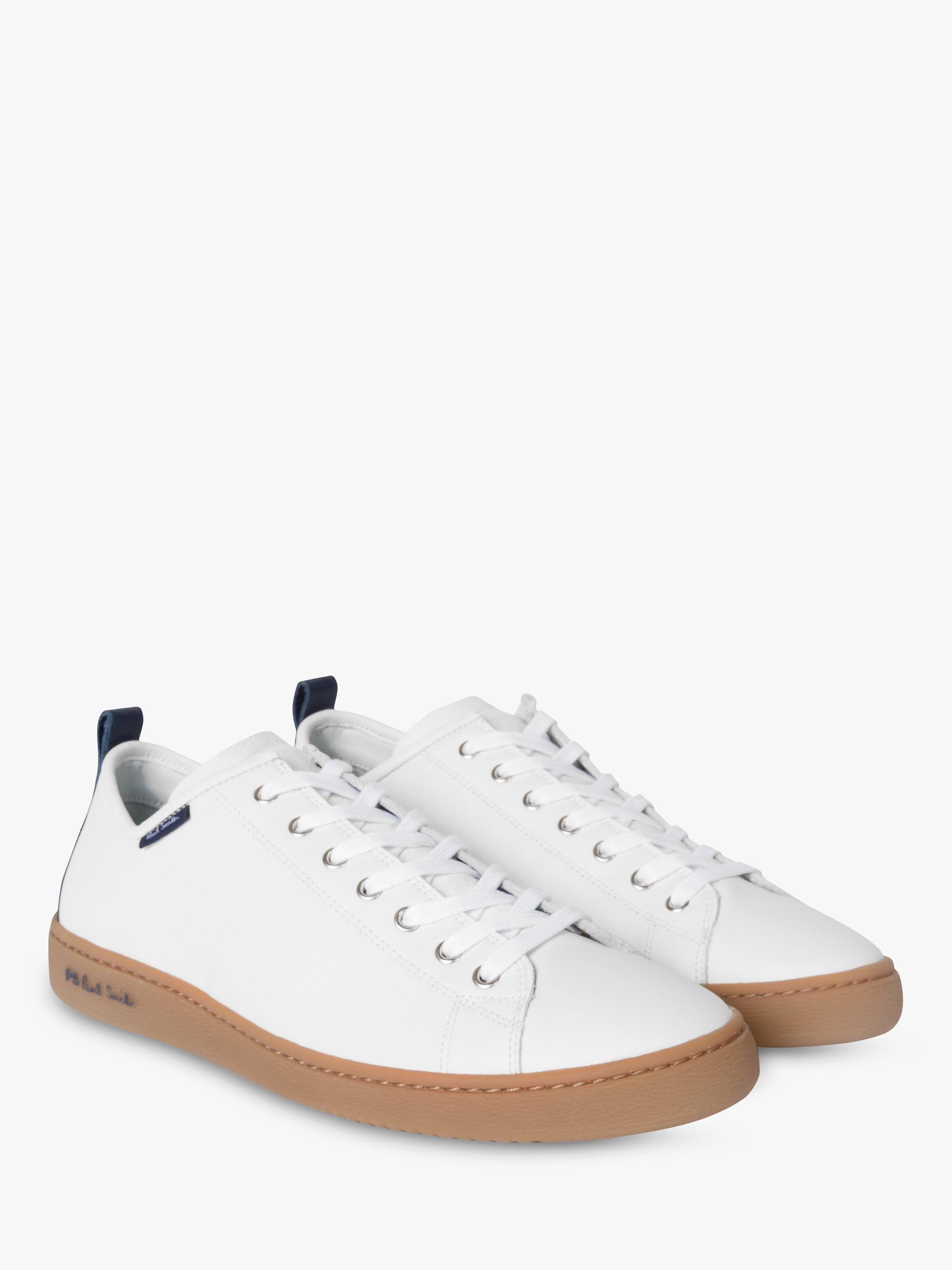 PS Paul Smith Miyata Leather Trainers White