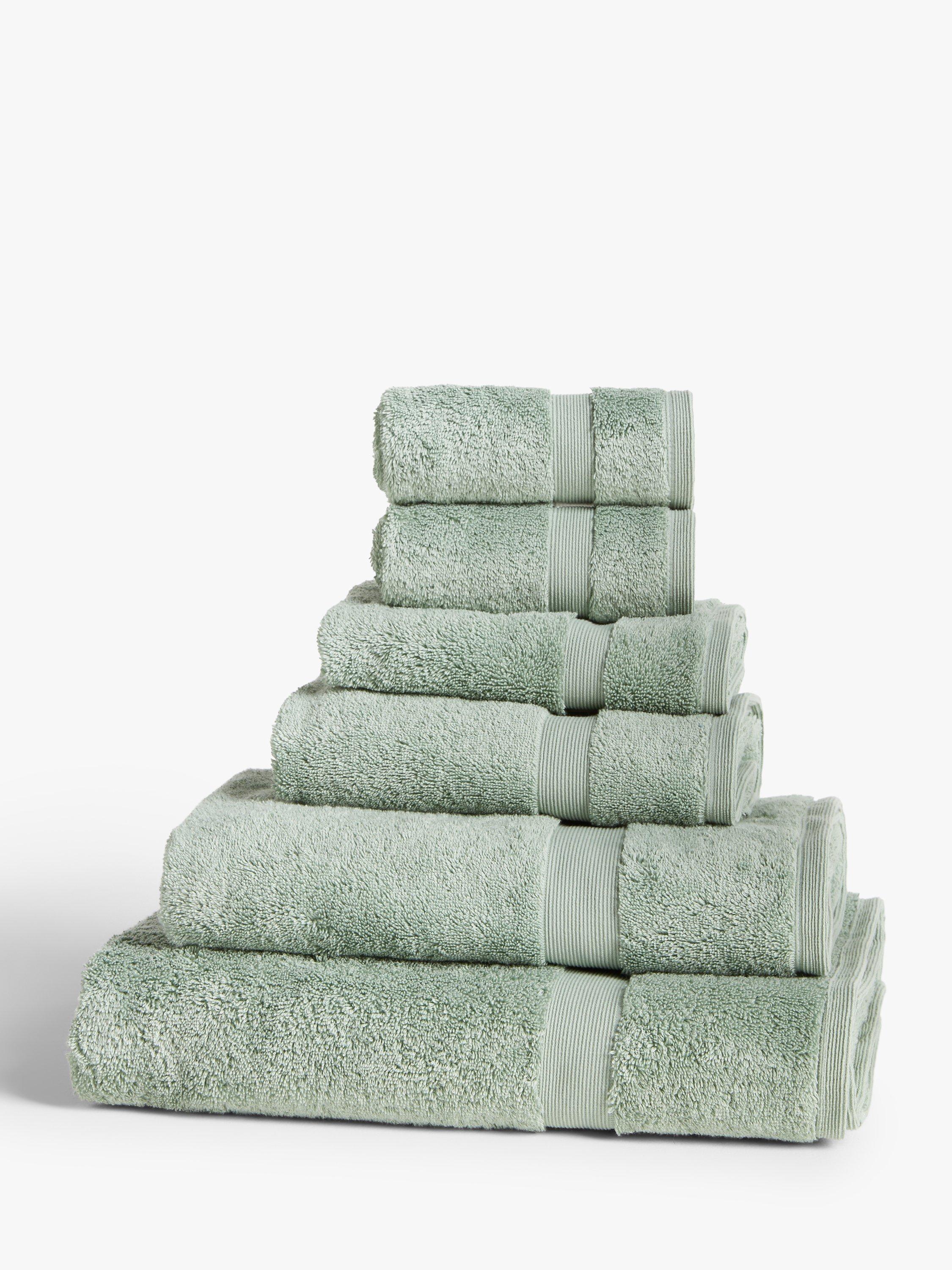 John Lewis Egyptian Cotton Towels Dusty Green