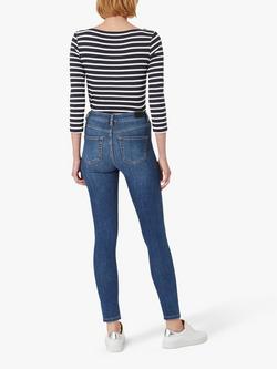 Hobbs Gia Sculpting Jeans, Mid-Wash - view 2, Mid-wash