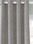 John Lewis Boucle Pair Blackout/Thermal Lined Eyelet Curtains