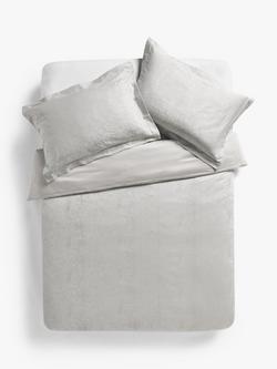 John Lewis Amie Luxe Bedding, Natural