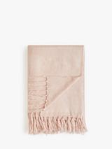 John Lewis ANYDAY Charlotte Bouclé Throw