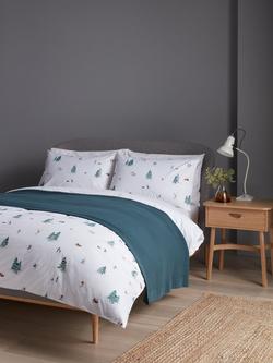 John Lewis Winter Scene Duvet Cover Set - view 2, Multi