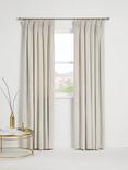 John Lewis Velvet Pair Lined Pencil Pleat Curtains