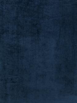 John Lewis Velvet Pair Lined Pencil Pleat Curtains - view 2, Navy