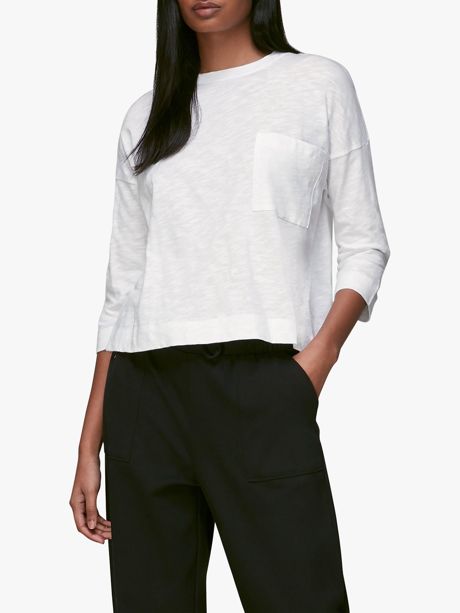 Whistles Cotton Pocket Top
