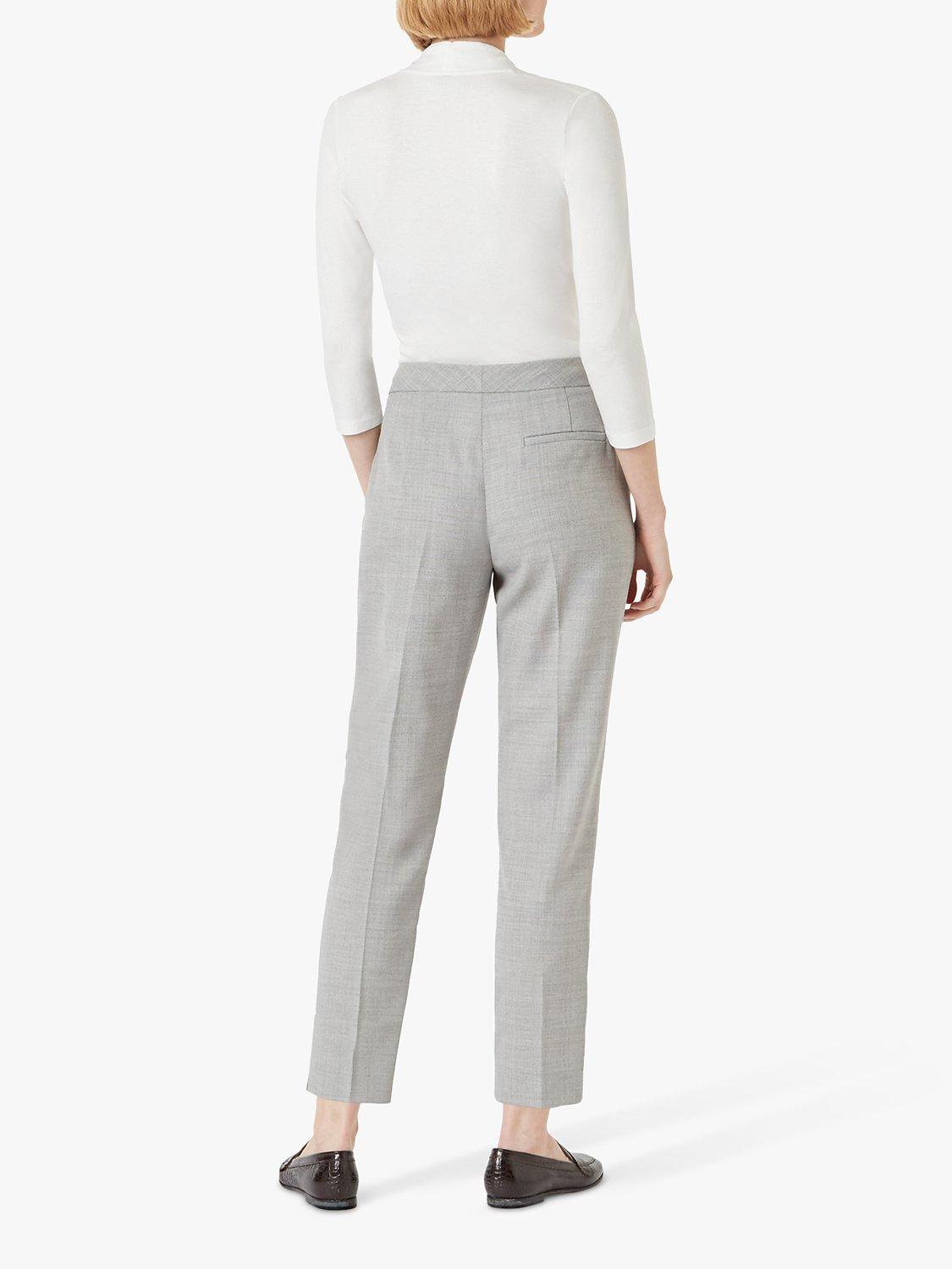 Product image 2 of 4, which shows Hobbs Aimee Stretch Top, Ivory, XS