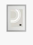 John Lewis Poster Frame & Mount, Grey