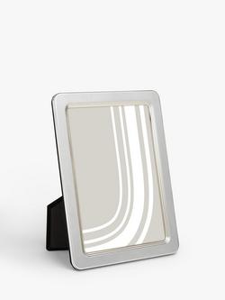 John Lewis Rounded Corner Photo Frame, Silver, Silver