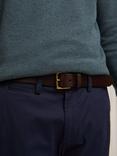 John Lewis 35mm Roller Buckle Leather Belt