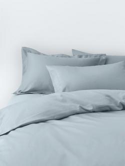 John Lewis The Ultimate Collection Luxury Egyptian Cotton Sateen 800 Thread Count Bedding, Ice Blue