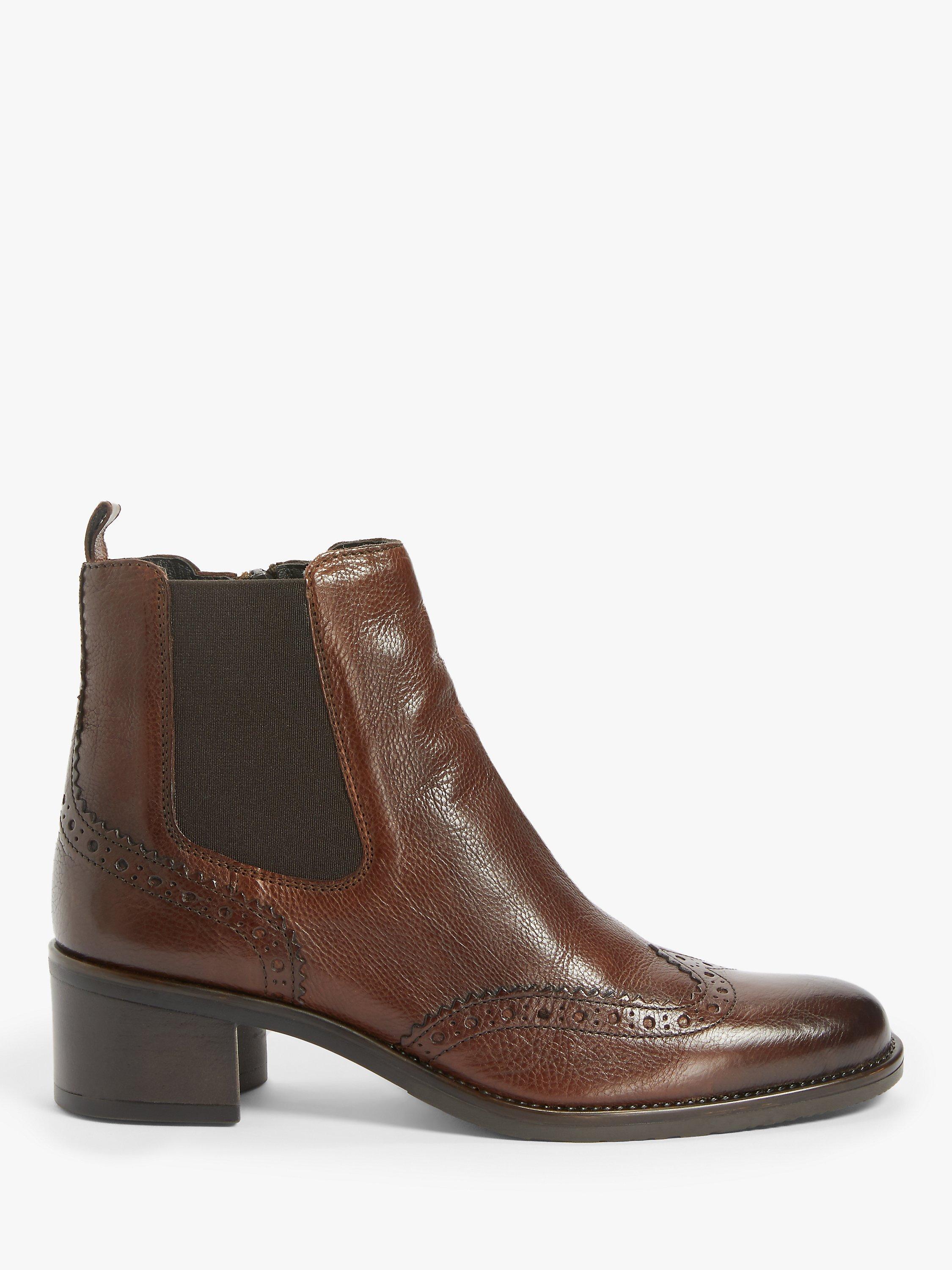 John Lewis Odie Leather Ankle Boots