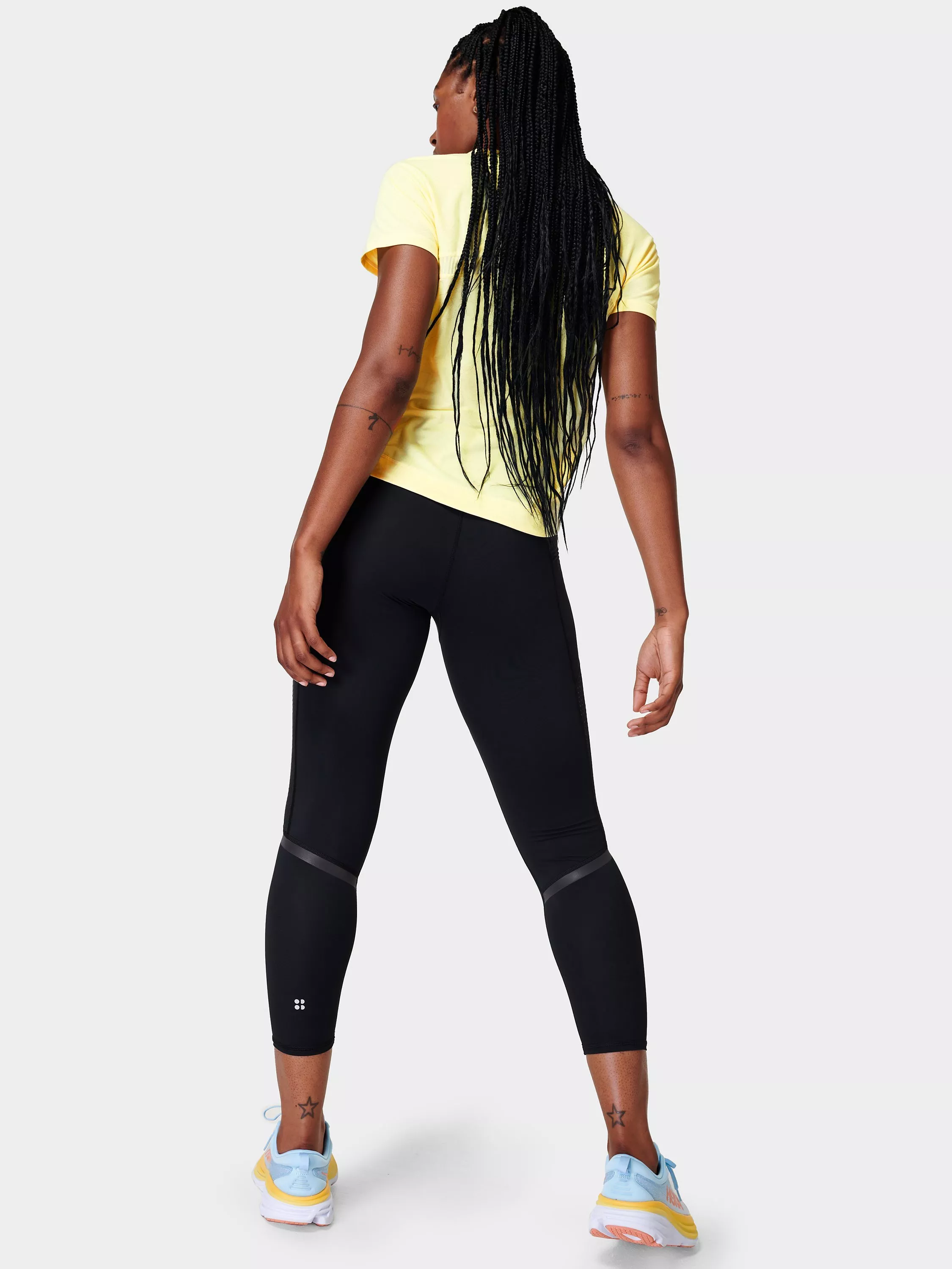 Sweaty Better Gray purchases Abstract Print Zero Gravity High-Waisted 7/8 Running Leggings