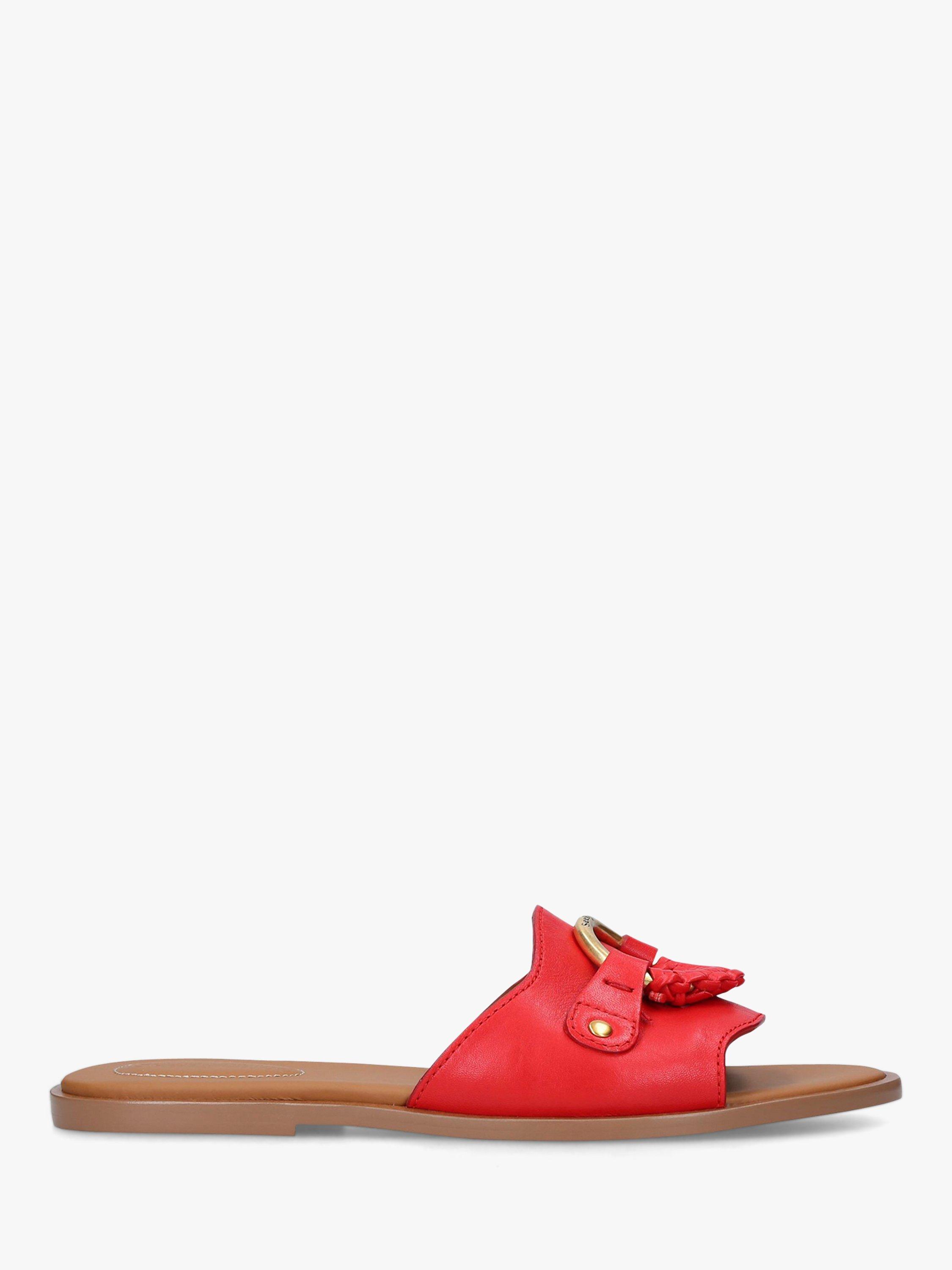 See By Chloé Ring Leather Sliders