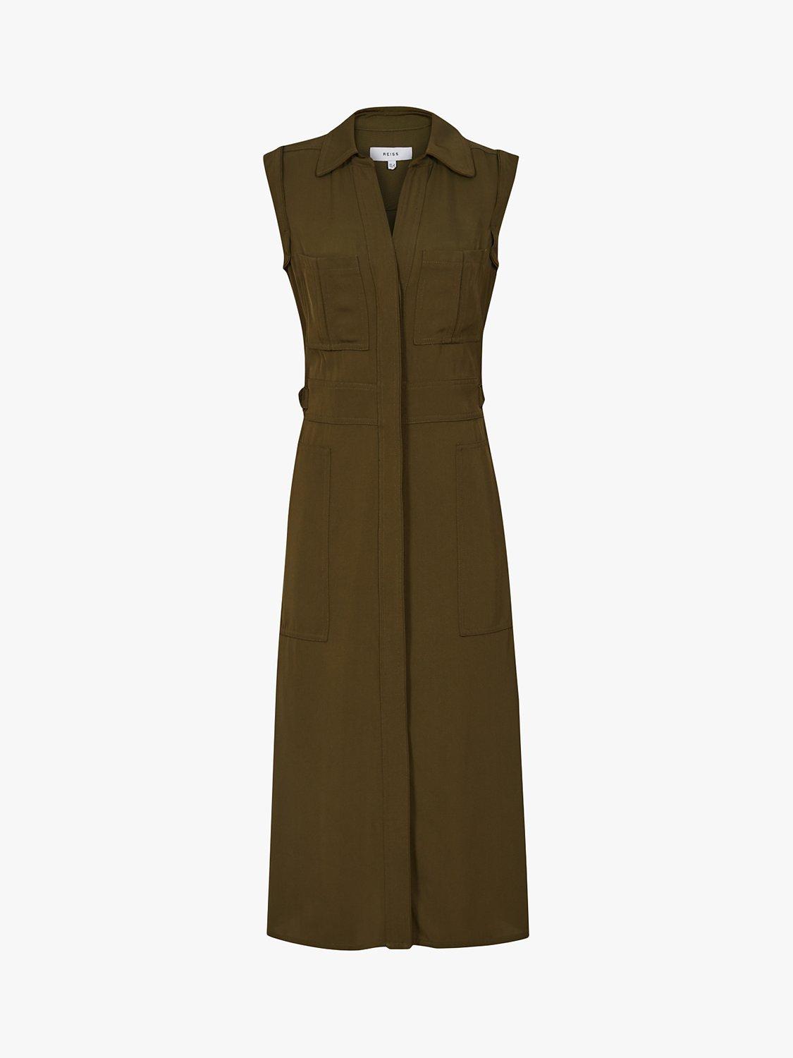 Reiss Effie Utility Midi Dress