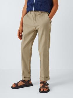 John Lewis Heirloom Collection Kids' Chino Trousers, Natural