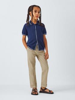 John Lewis Heirloom Collection Kids' Chino Trousers - view 2, Natural