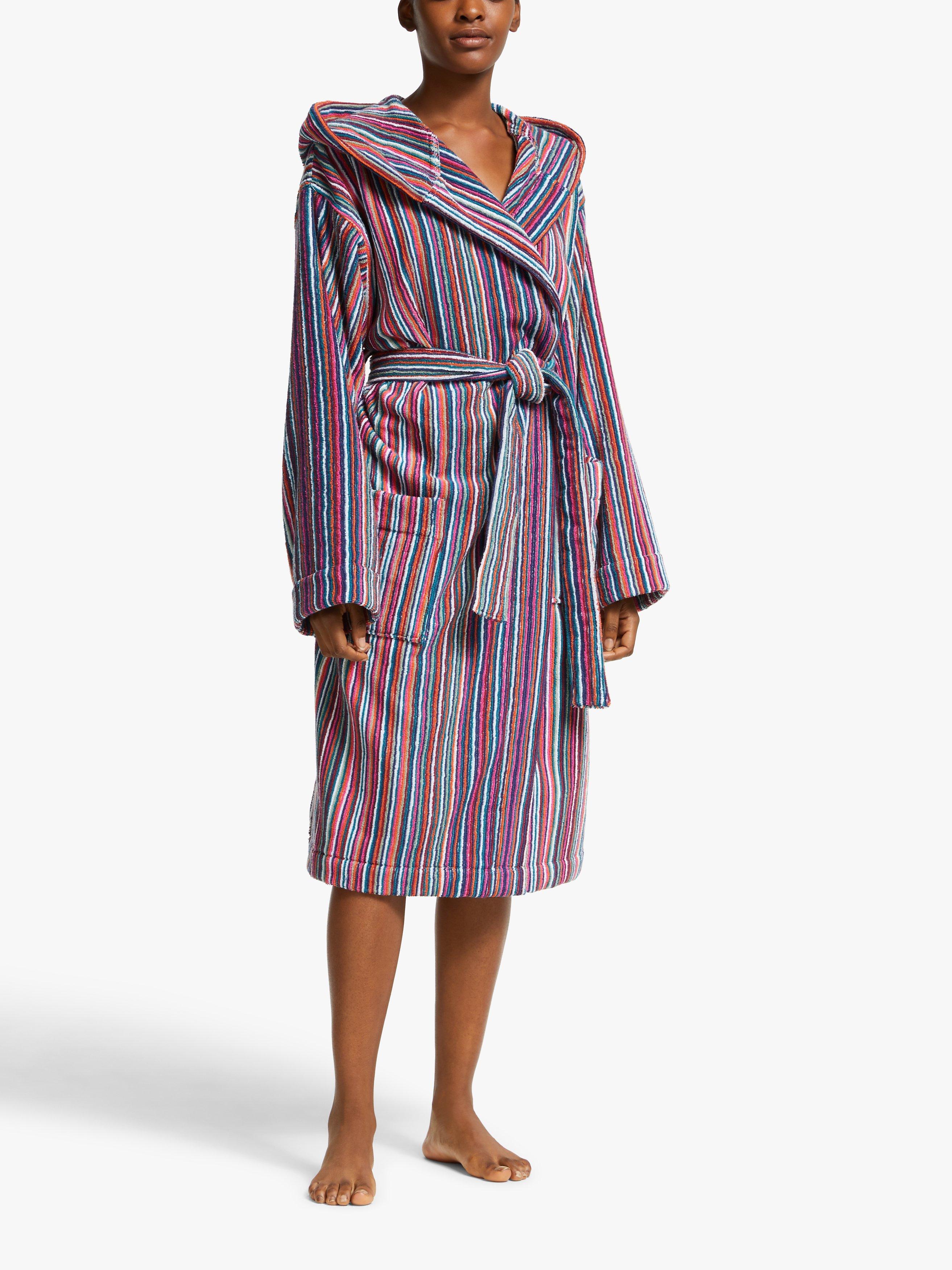 John Lewis Stripe Unisex Bath Robe