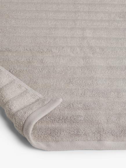 John Lewis Luxury Spa Towels containing TENCEL™ Modal - view 2, Silver Grey