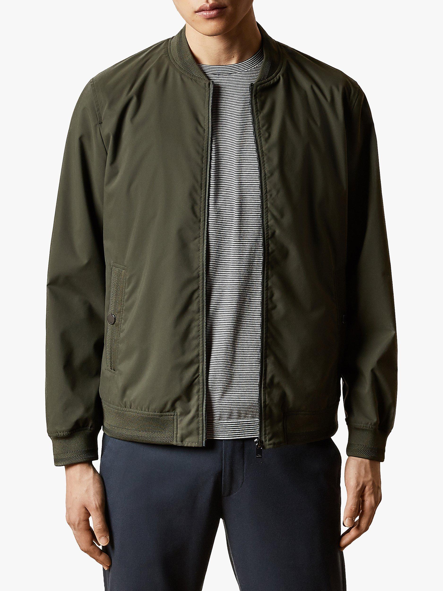 Ted Baker Pivot Bomber Jacket, Khaki