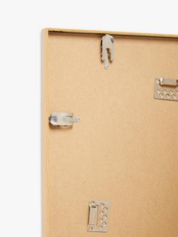 John Lewis Aluminium Poster Frame & Mount, Oak Effect - view 2, Oak Effect